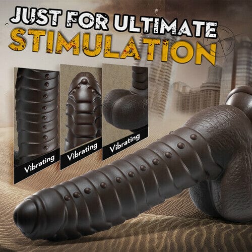 6.7" Pseudopenile Telescopic Swinging Penis Women's Liquid Silicone Masturbator Vibrating Rod Adult Sex Products Manufacturer