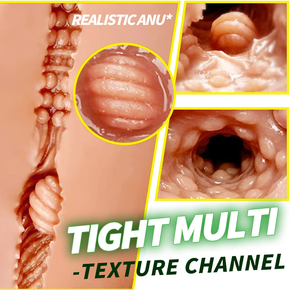 10.1Lb 2-in-1 Male Sex Torso with Realistic Dildo Testis and Anus