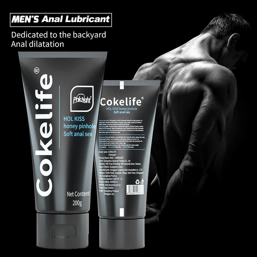 Cokelife Water-based Gay Anal Sex Lubricant 50g/200g
