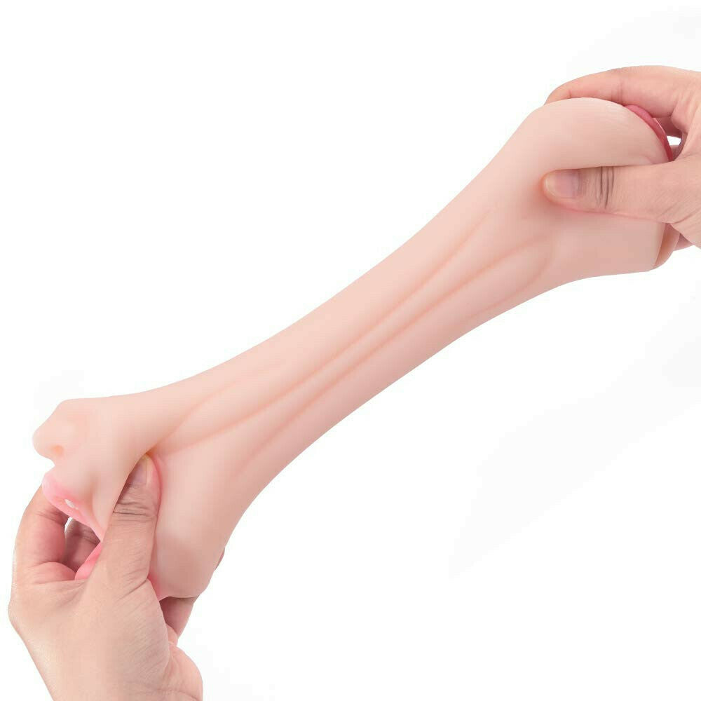 1.06Lb Pocket Pussy Realistic Mouth with 3D Teeth and Tongue male stroker