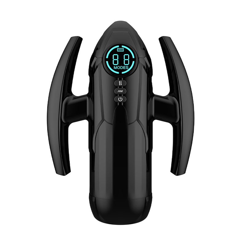 Aerospace Dual-Handle Automatic Thrusting & Suction Male Masturbation