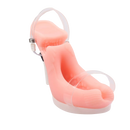 Stiletto High Heel Footjob Dual-Channel Masturbation Cup