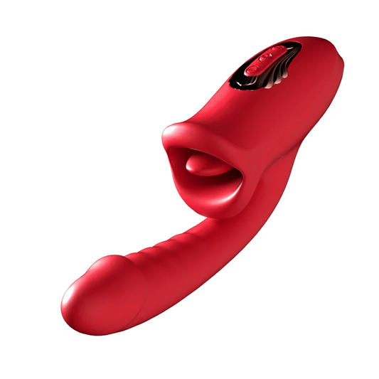 Rose Muncher Biting Mouth Wearable G Spot Vibrator