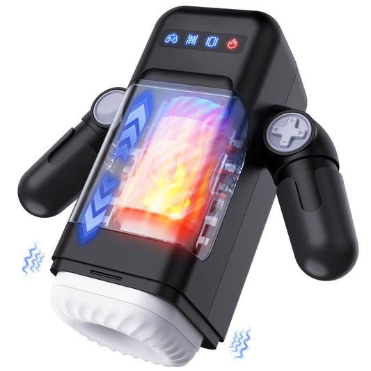 Game cup - Thrust Vibration Masturbator With Heating Function
