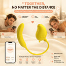 Cute Mango-Shaped Triple Function Sucking Vibrator