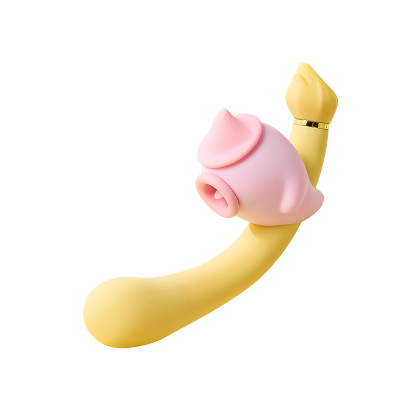 Magic Wand 3-in-1 G-Spot Clitoral Vibration & Tongue-Licking Toy