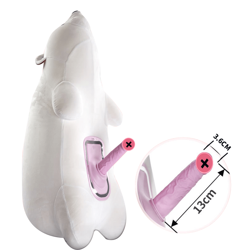 SNUGBEAR Polar Bear Pillow