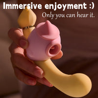 Magic Wand 3-in-1 G-Spot Clitoral Vibration & Tongue-Licking Toy
