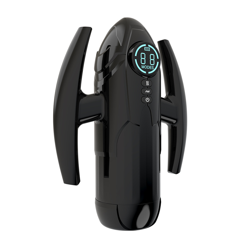 Aerospace Dual-Handle Automatic Thrusting & Suction Male Masturbation
