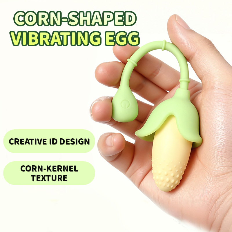 Corn-Shaped Vibrating Egg Adjustable Depth Edition