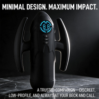 Aerospace Dual-Handle Automatic Thrusting & Suction Male Masturbation