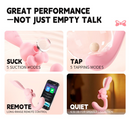 Wanwan Bunny Sucking & Flapping G-spot Rabbit Vibrator