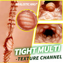 10.1Lb 2-in-1 Male Sex Torso with Realistic Dildo Testis and Anus
