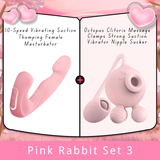 Pink Rabbit Set 3