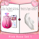 Pink Rose Set1