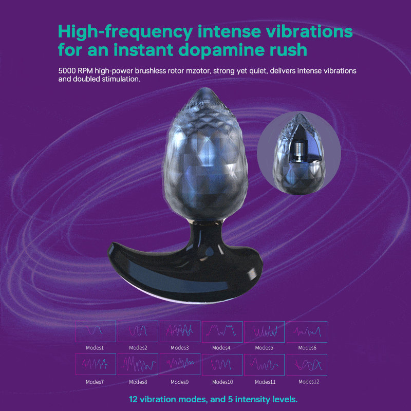 Tingon A1 Anal Luxury Massager Toy Butt Plug APP Control