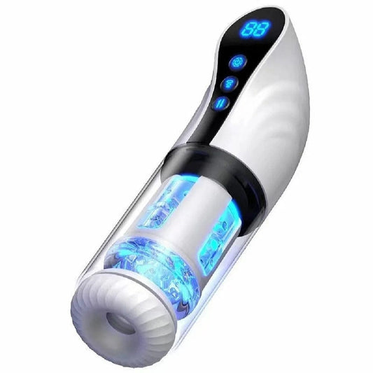 Automatic Sucking Male Masturbator Heating Vagina Masturbation Blowjob