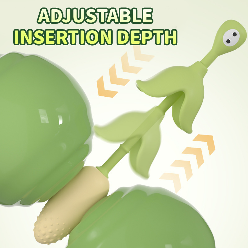 Corn-Shaped Vibrating Egg Adjustable Depth Edition