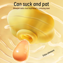 Golden Mushroom Treasure 2-in-1 Suction & Vibrating Toy with Smart Charging Case