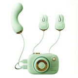 Green(Breast Clamp + Vibrator)