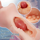 1.6Lb 2-in-1 Realistic Vagina and Ass Pocket Pussy Male Masturbator
