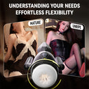 Tornado Night Ride Heavy-Duty Motorized Telescopic Masturbator Cup