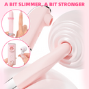 Musical Instrument Shape Discreet 2-in-1 Clitoral Suction Vibrator