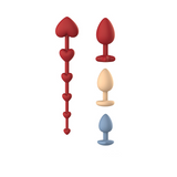 Anal Beads & Butt Plug Set