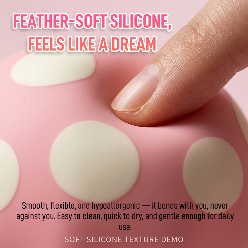 Mushroom Pocket Palm-Sized Ergonomic Silicone Vibrator